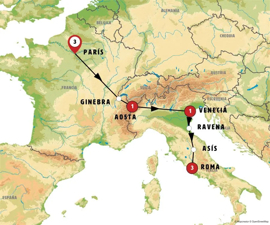 París e Italia - imagen 1