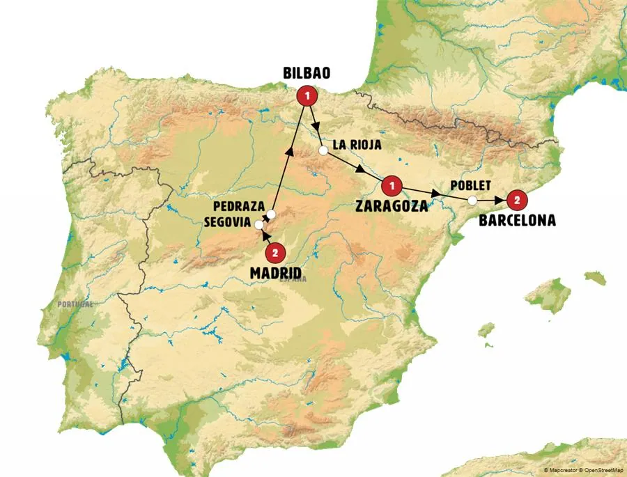 Rumbo Norte Español con Madrid Fin Bcn - imagen 1