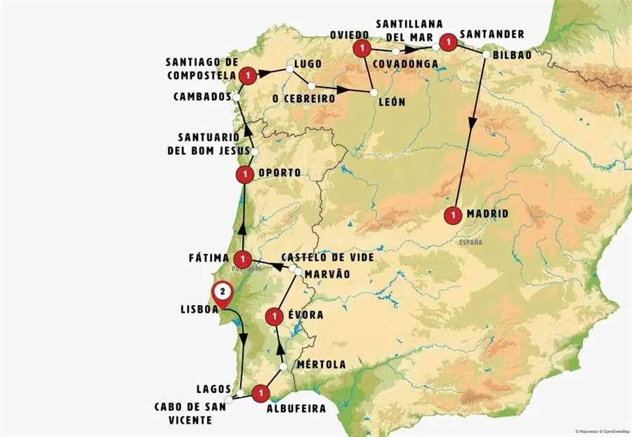 Todo Portugal y Norte de España - imagen 1