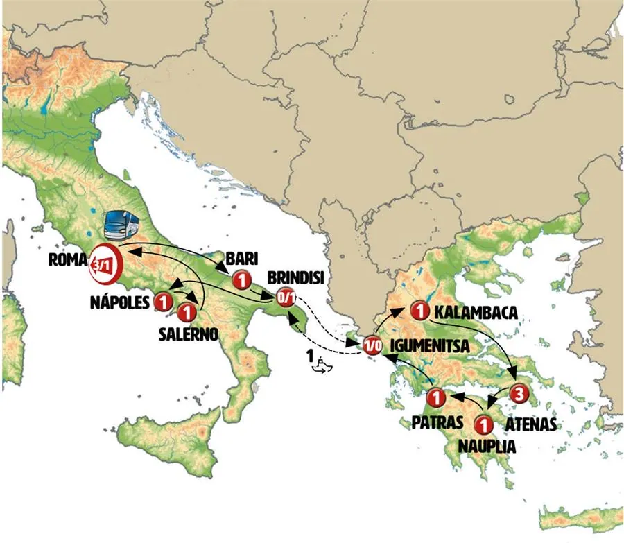 Roma, Grecia Total, Corazón de Italia y Sorrento - imagen 1