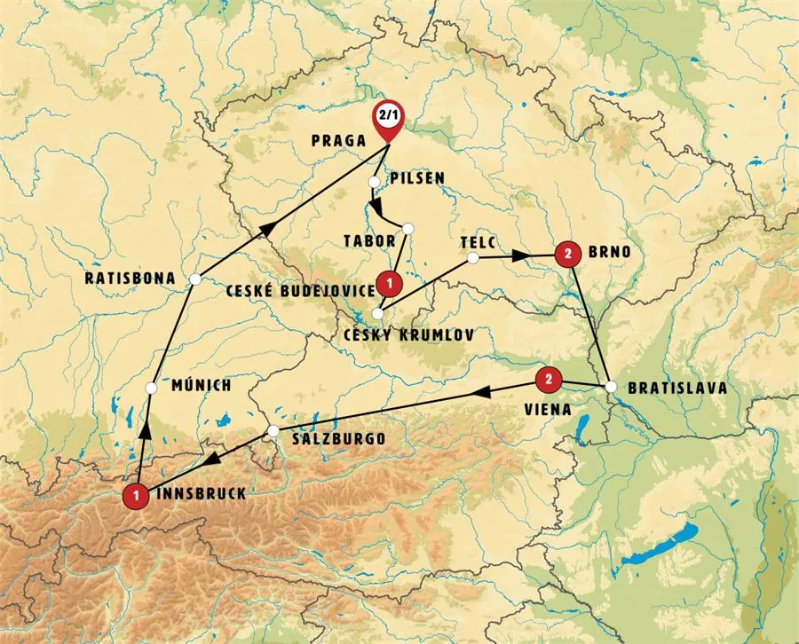 Bohemia y Moravia con Austria Impactante - imagen 1
