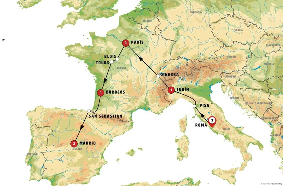 Roma, París y Madrid - imagen 1