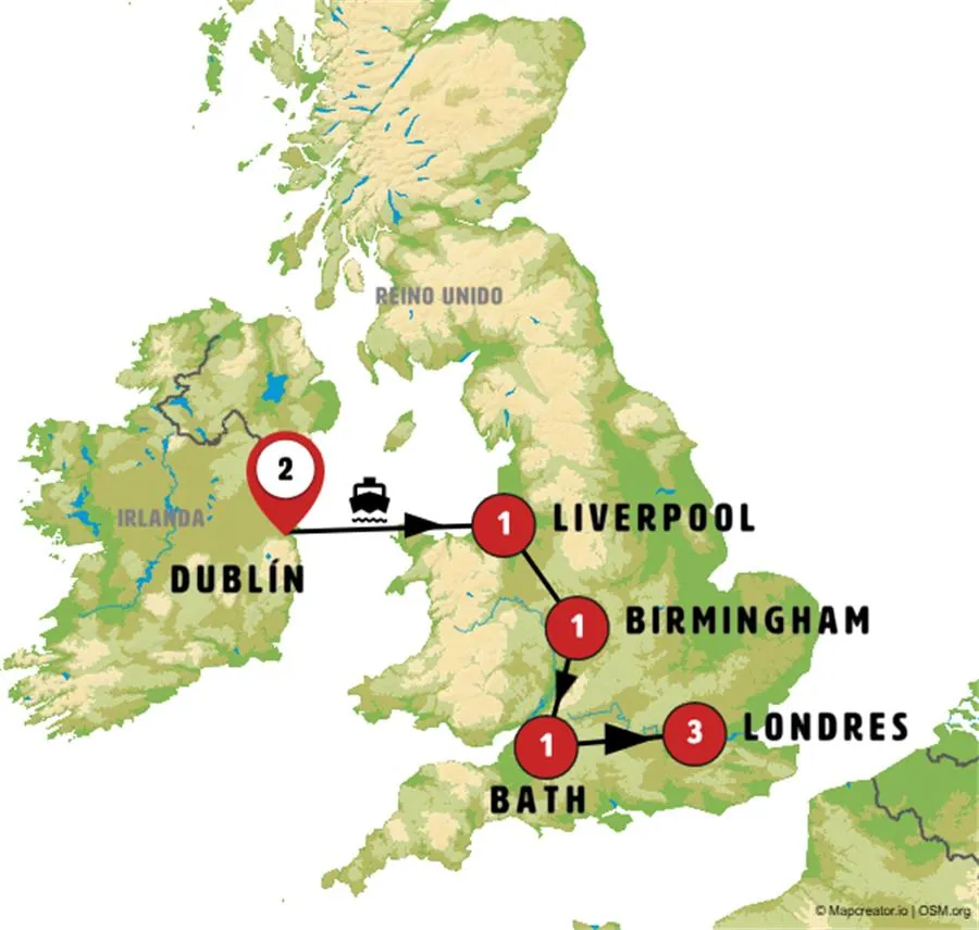 De Dublín al Sur de Inglaterra con Londres - imagen 1