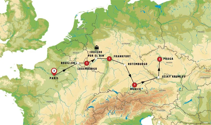 De París a Praga, Ciudades con Encanto - imagen 1