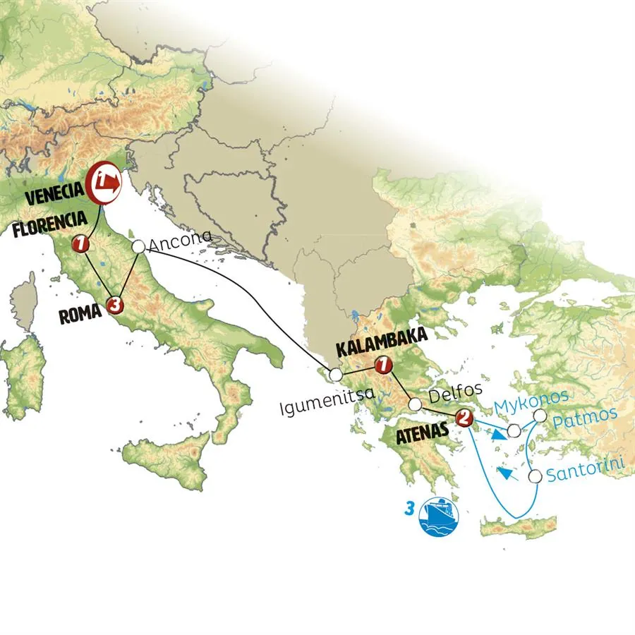 Italia, Grecia y Crucero por el Egeo Ext - imagen 1
