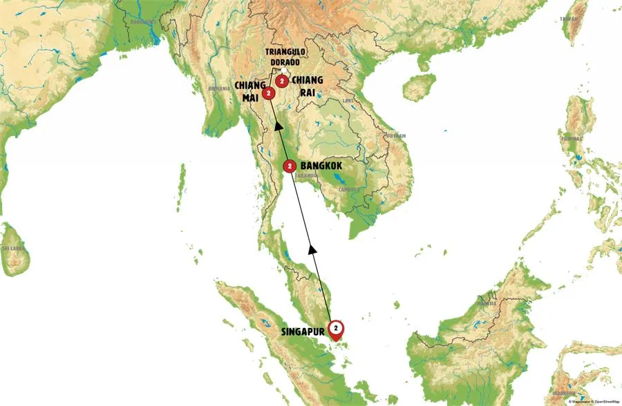 Singapur y Ruta Dorada de Tailandia - imagen 1