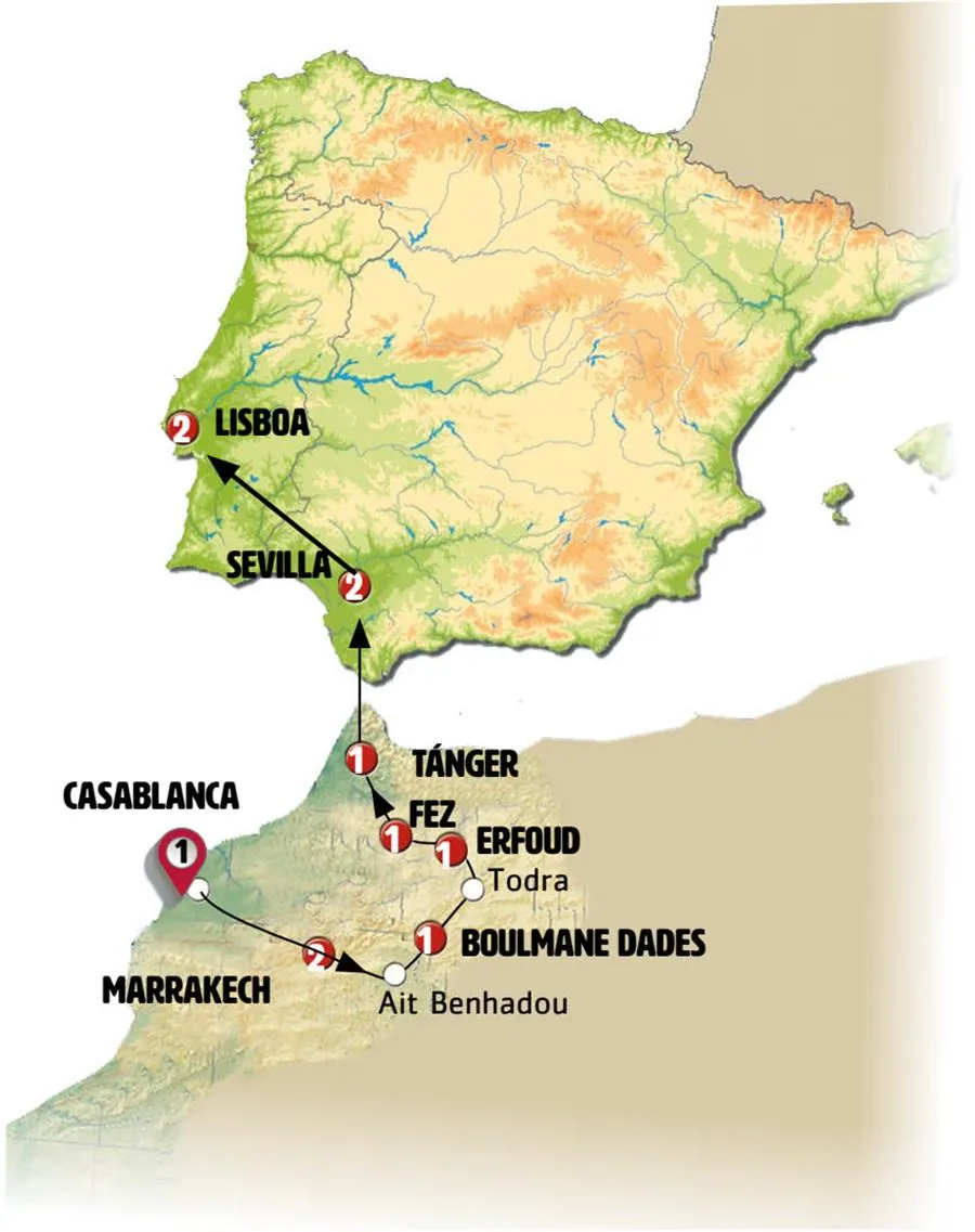 Capitales Marroquís, Sevilla y Lisboa - imagen 1