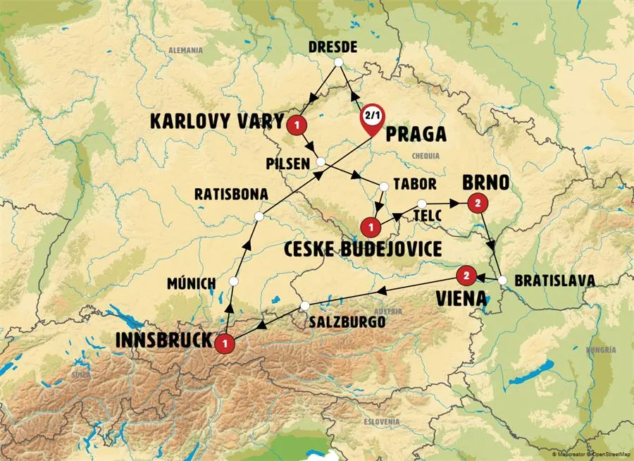 Perlas Checas y Austria Impactante - imagen 1