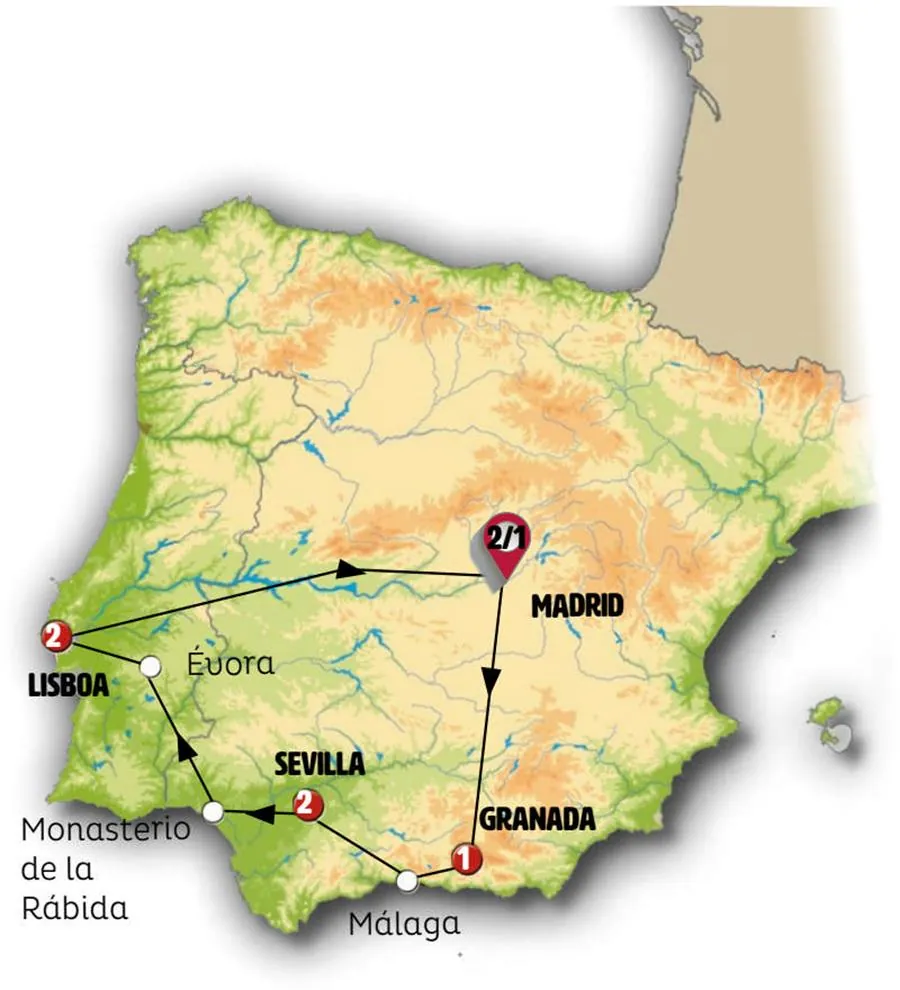Andalucía y Portugal con Madrid - imagen 1