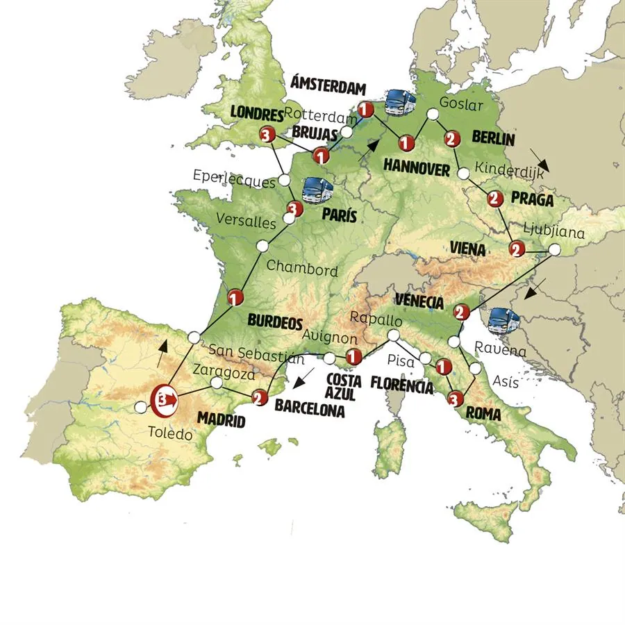 Europa Completa Rot - imagen 1