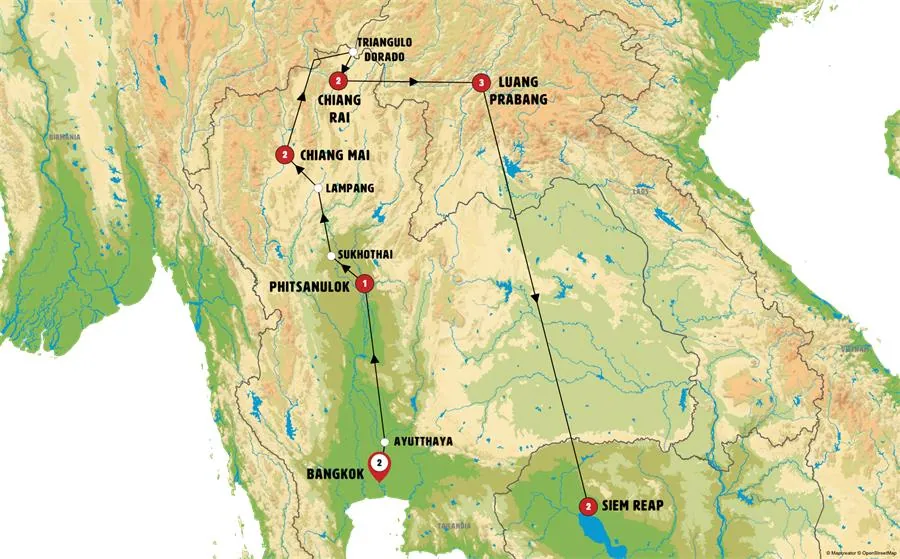 Joyas de Indochina: Tailandia, Laos y Templos de Angkor - imagen 1