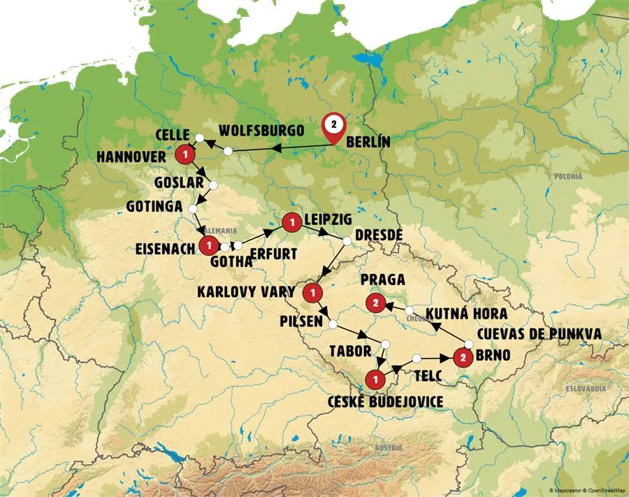 Corazón de Alemania y Chequia al Completo - imagen 1