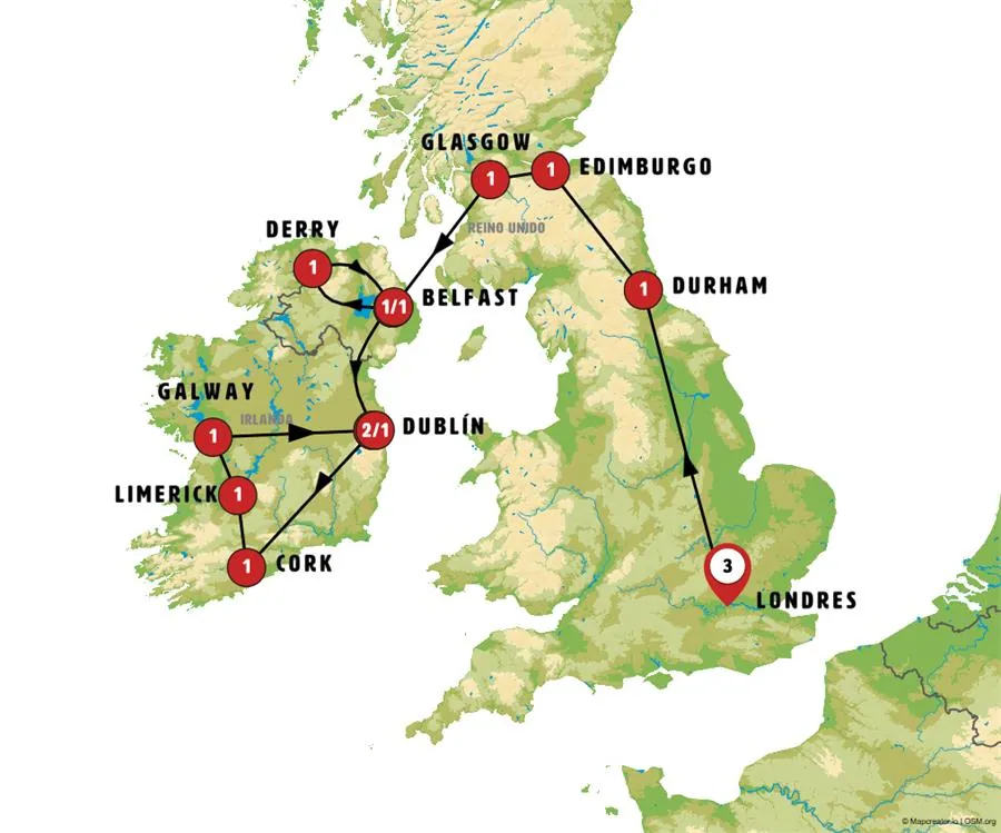 Gran Ruta Británica e Irlanda de Norte a Sur con Londres - Fin Dublín - imagen 1