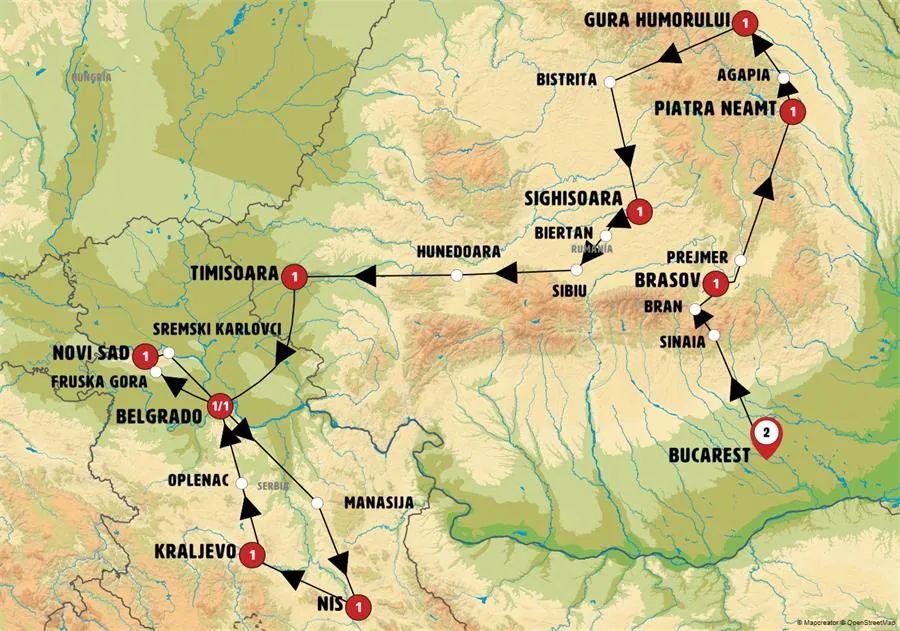 Vuelta Balcánica Fin Belgrado - imagen 1