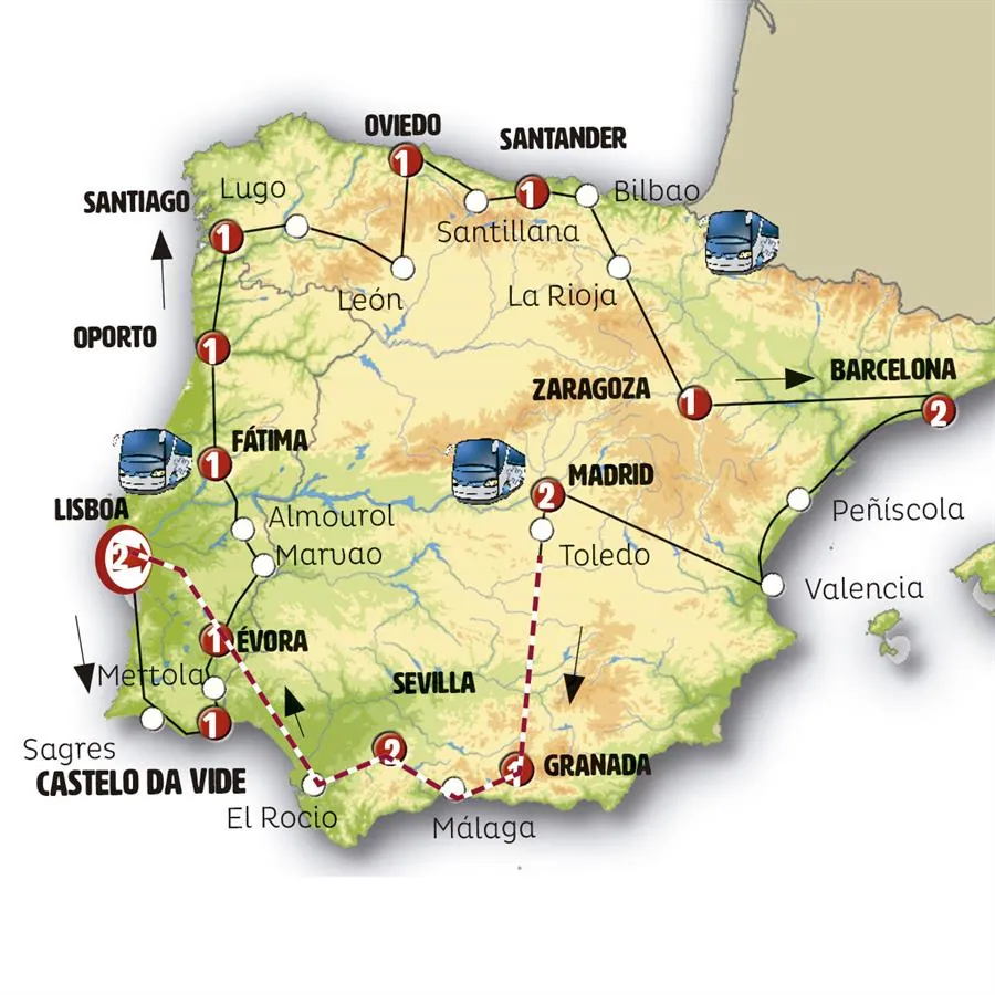 Toda España y Portugal - imagen 1
