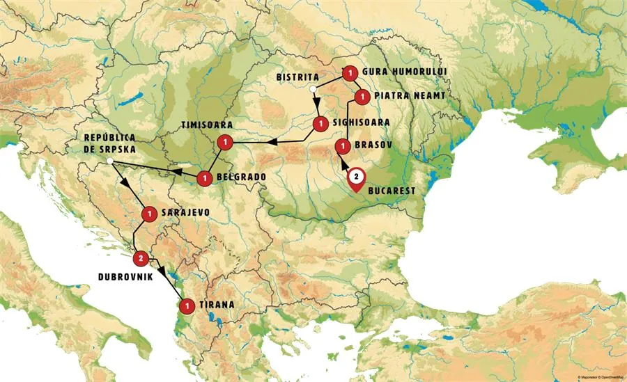 Vuelta Balcánica Fin Tirana - imagen 1