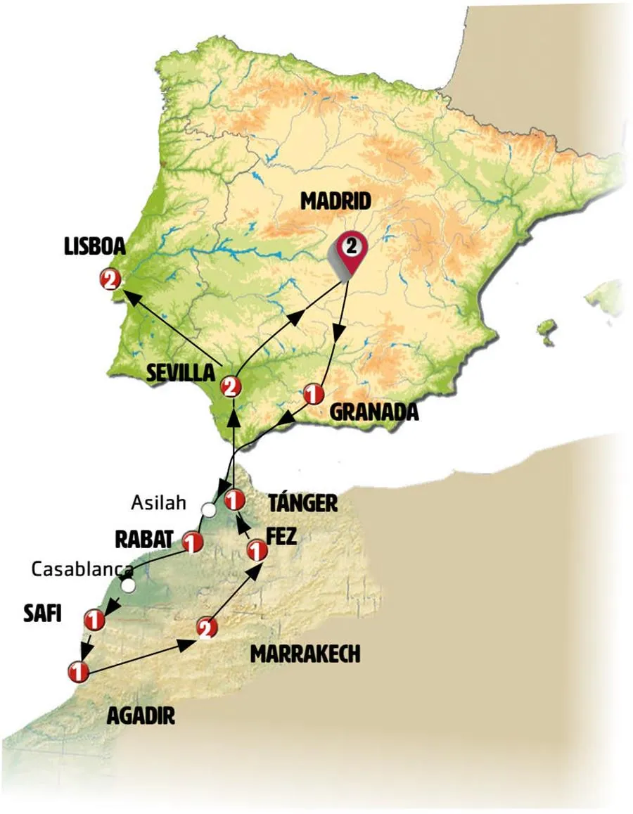 Andalucía, Lisboa y Capitales Marroquís - imagen 1