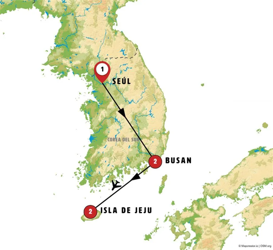 Seúl, Busán e Isla de Jeju - imagen 1
