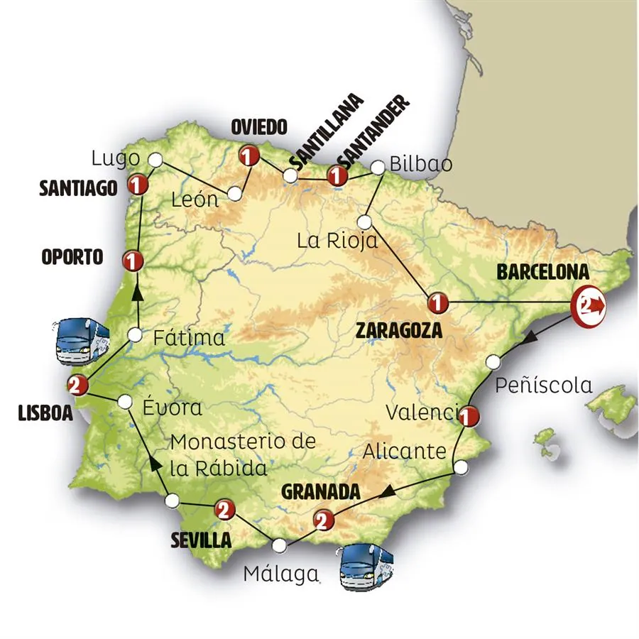 Gran Tour de España y Portugal - imagen 1