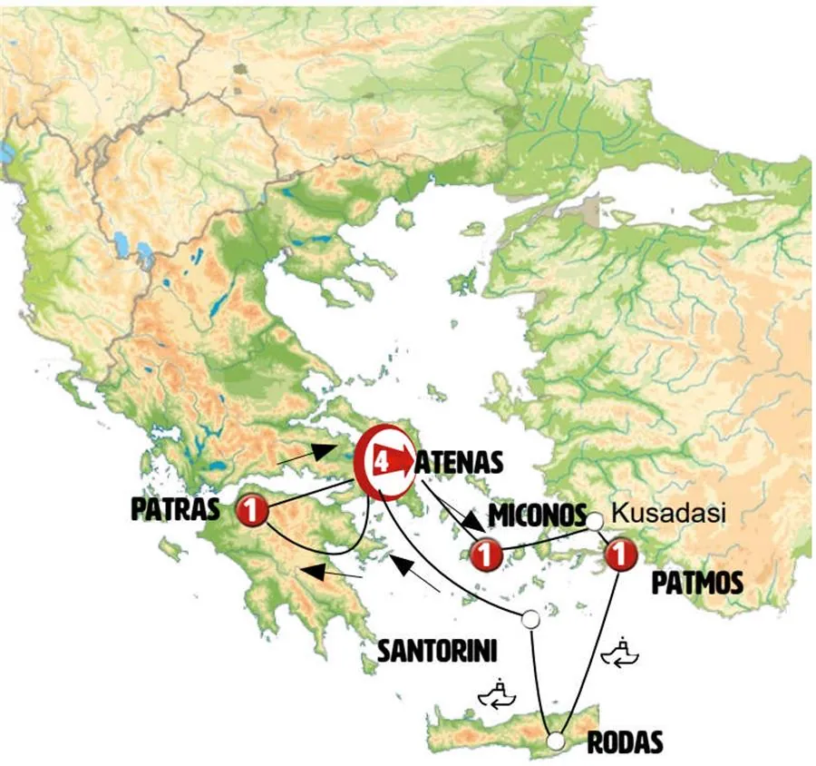 Atenas, Peloponeso y Bellezas del Egeo Ext - imagen 1