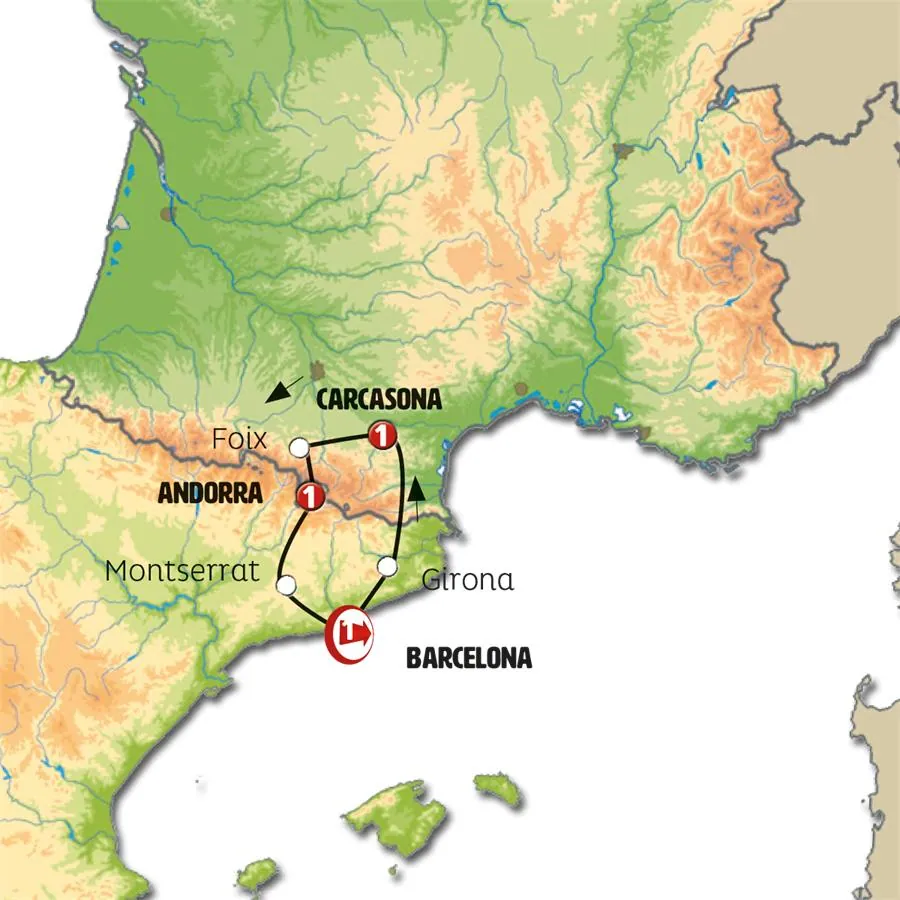 Cataluña, Sur de Francia y Andorra - imagen 1