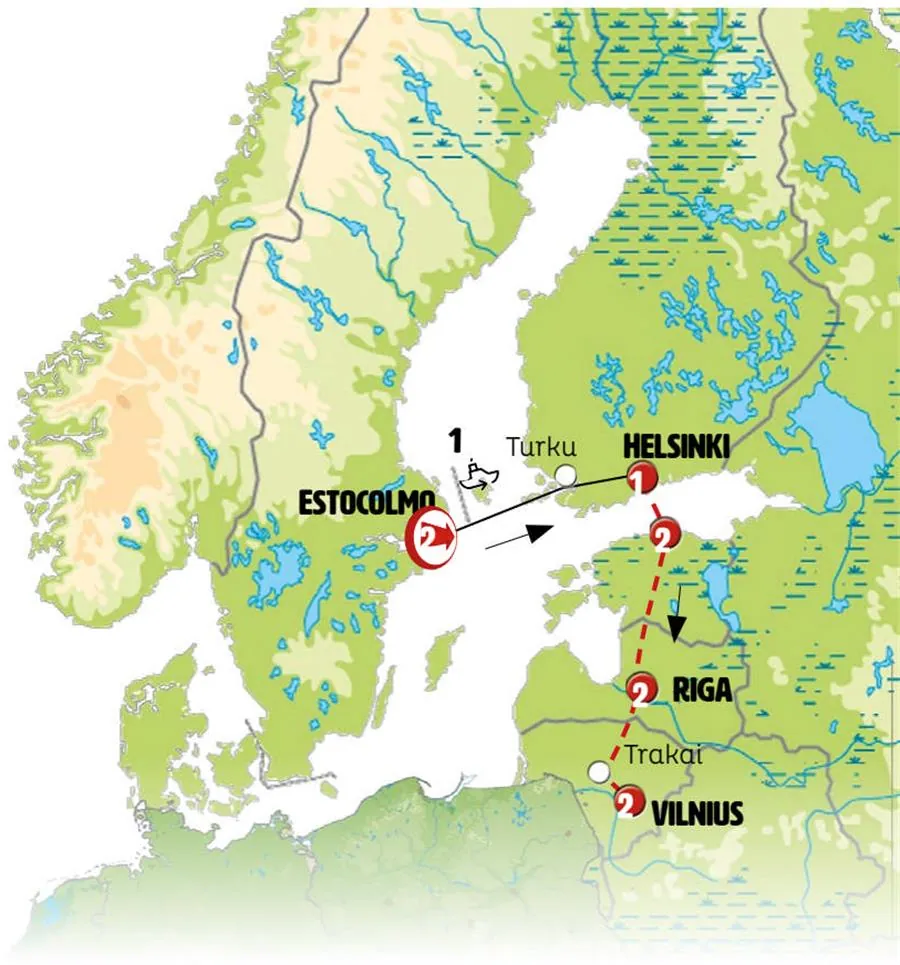 Capitales Bálticas de Estocolmo a Tallin - imagen 1