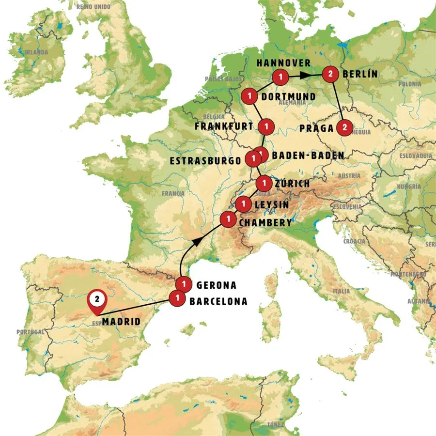 España y Suiza con Alsacia y Ruta Cuentos de Hadas Fin Praga - imagen 1
