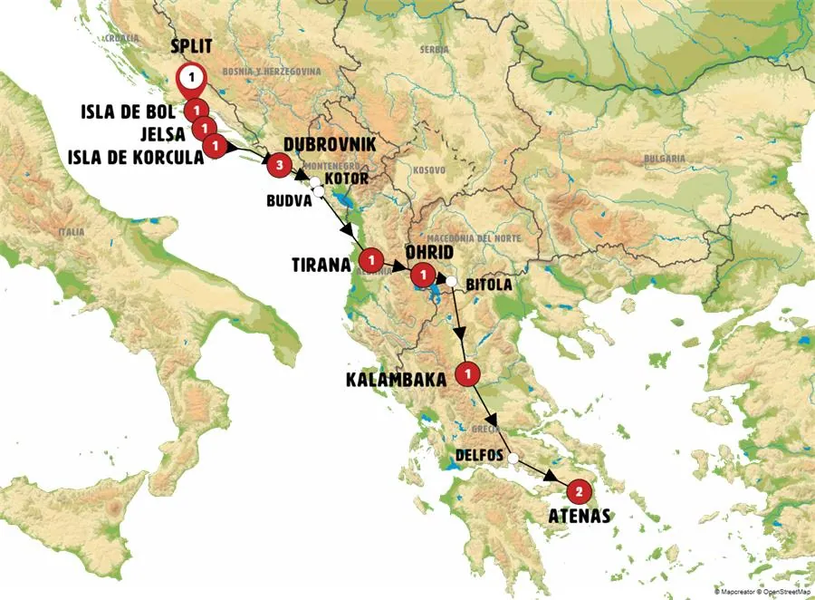 Conociendo la Costa de Croacia a Grecia - imagen 1