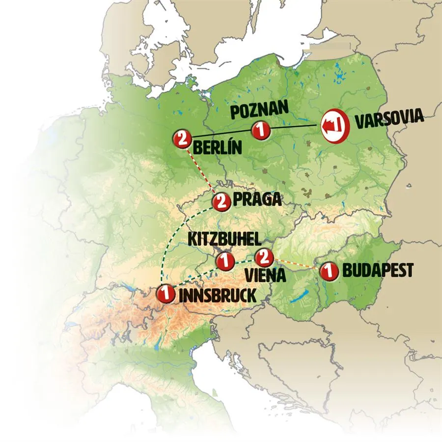De Varsovia a Praga +i - imagen 1