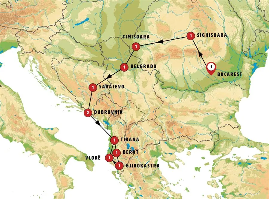 Rumanía y Balcanes con Albania - imagen 1