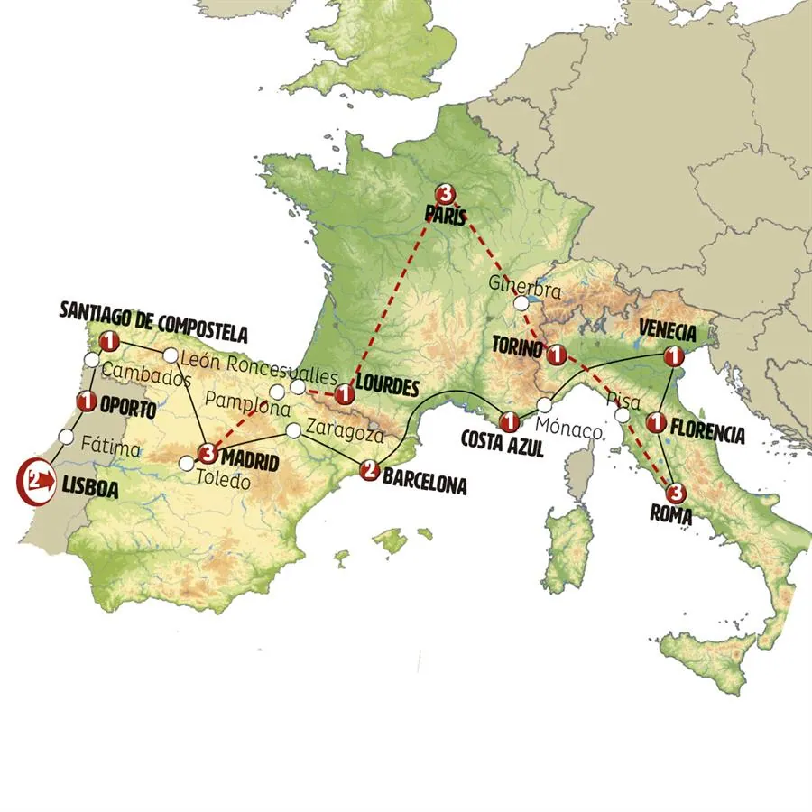 Santuarios Europeos Fin Roma - imagen 1