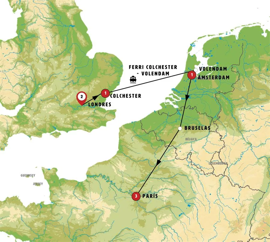 Londres, Ámsterdam y París +i - imagen 1