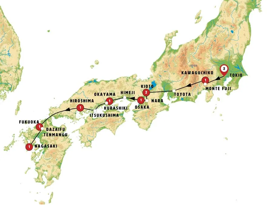 Contrastes de Japón y Nagasaki - imagen 1