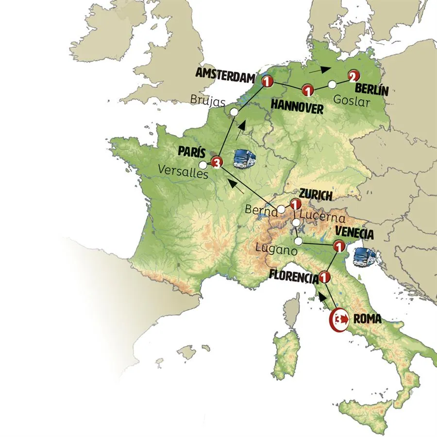 Roma, París, Berlín - imagen 1