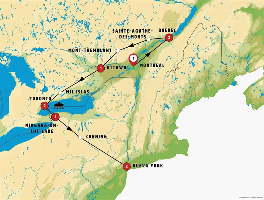 Canadá, Niágara y Nueva York - imagen 1