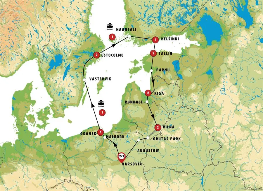 Fabulosa Polonia y Capitales Bálticas - imagen 1