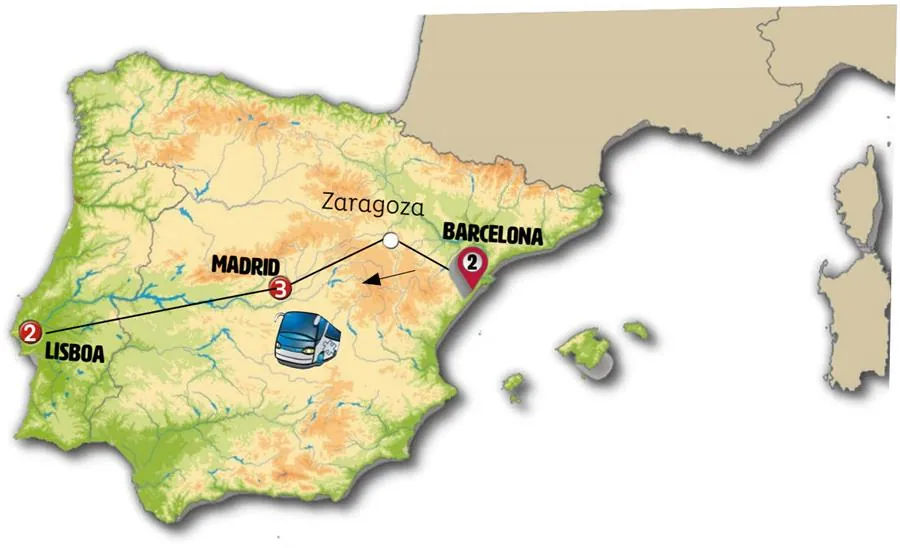 Barcelona, Madrid, Lisboa - imagen 1