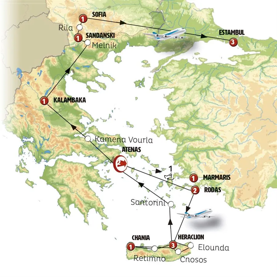 Grecia, Bulgaria y Estambul - imagen 1