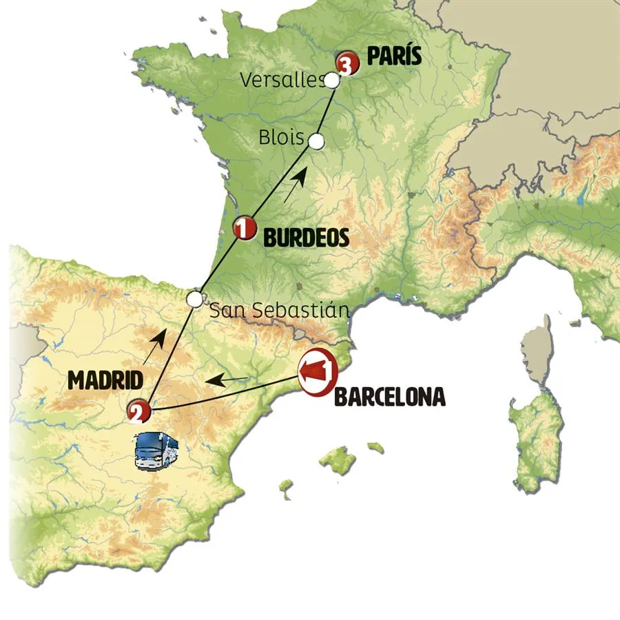 Barcelona, Madrid y París Turista - imagen 1