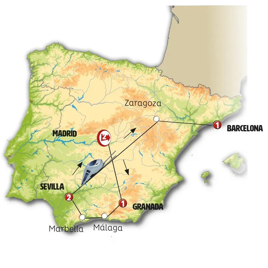 España Clásica con Madrid (sin Alhambra) - imagen 1
