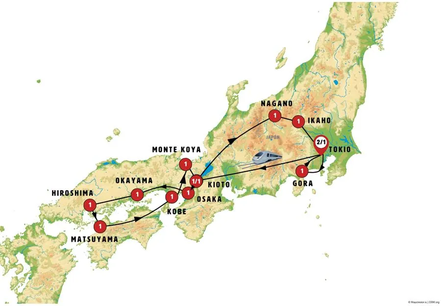 Paisajes de Japón y Monte Fuji - imagen 1