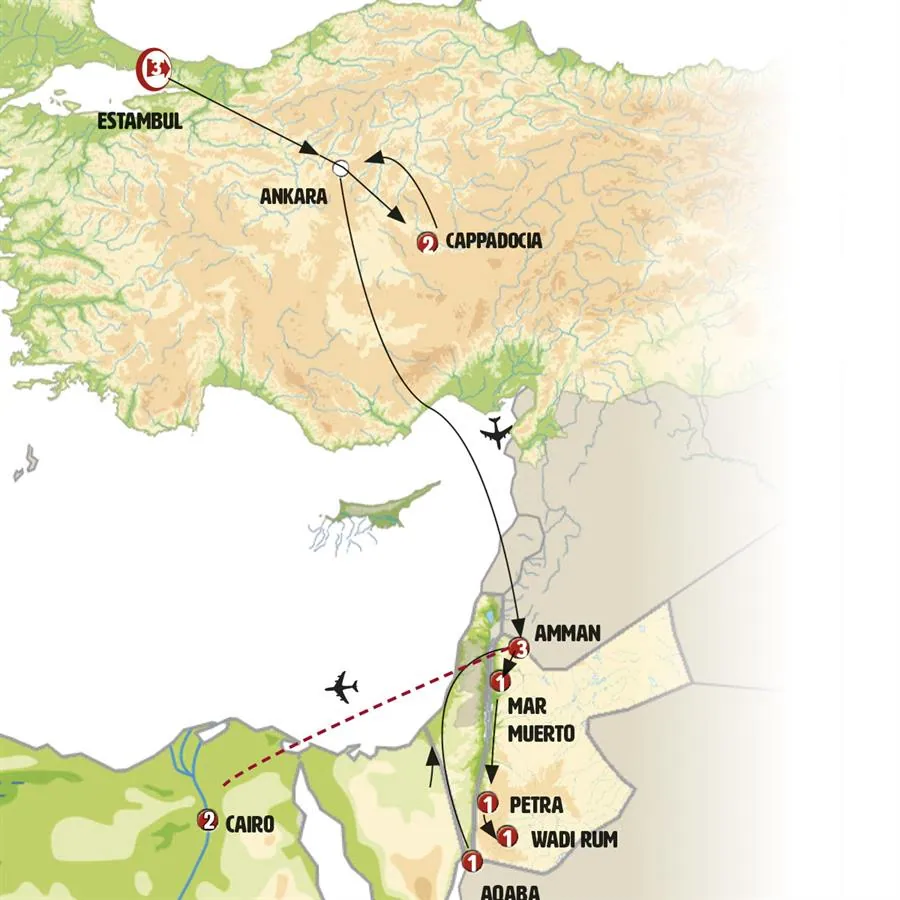 Turquía, Jordania y el Cairo - imagen 1
