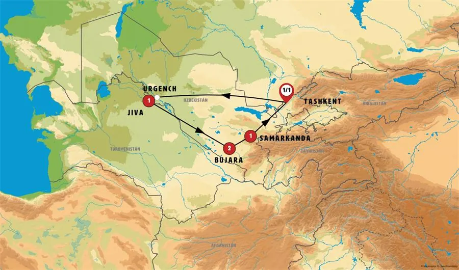 Uzbequistán, la Ruta de la Seda - imagen 1