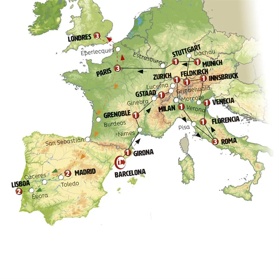 Conociendo Europa Fin Lisboa - imagen 1