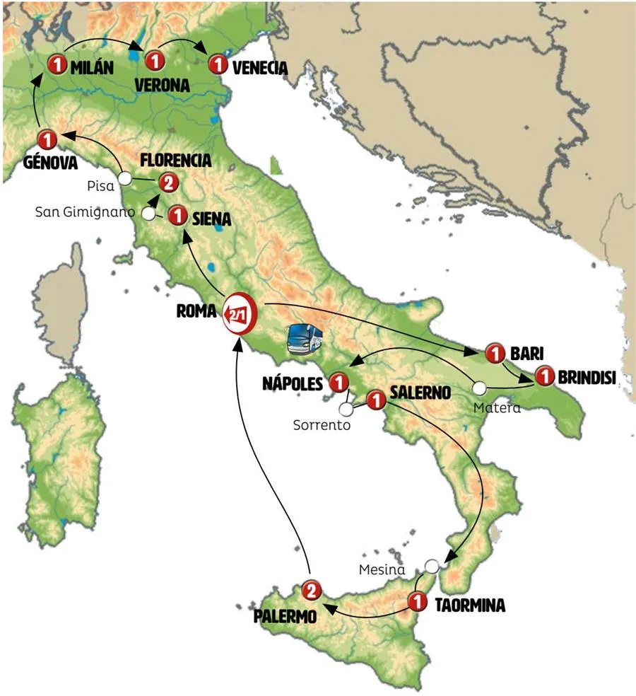 Ronda Italiana Completa Fin Venecia - imagen 1