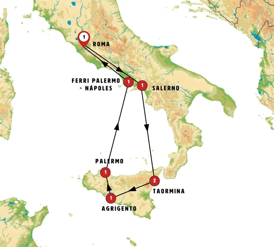 Sicilia y Sur de Italia - imagen 1