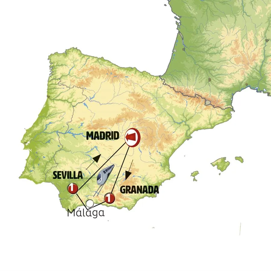 Andalucía, Tren Ave - imagen 1