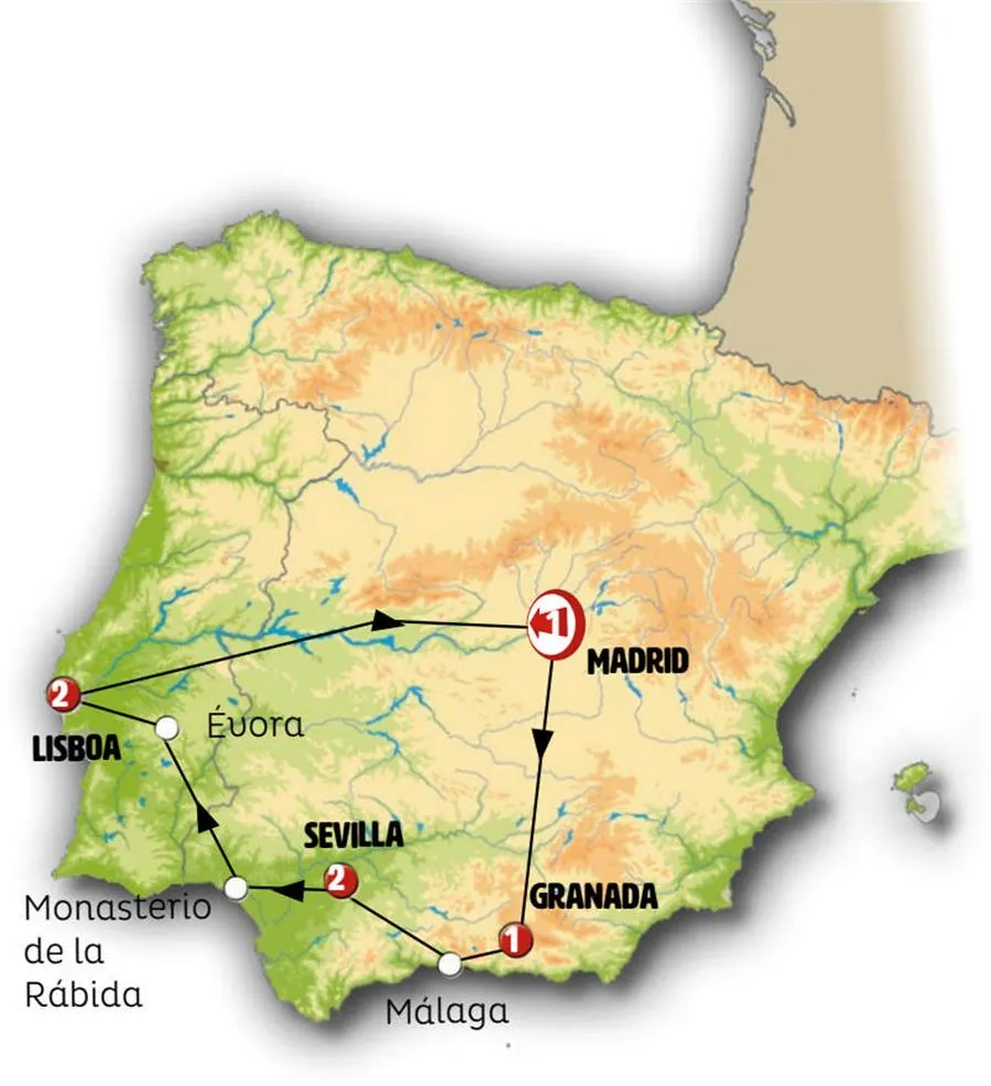 Andalucía y Portugal (sin Alhambra) - imagen 1