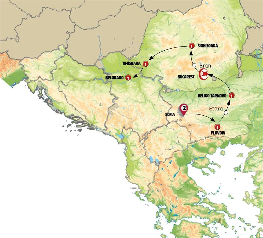 Ruta Balcanica - imagen 1