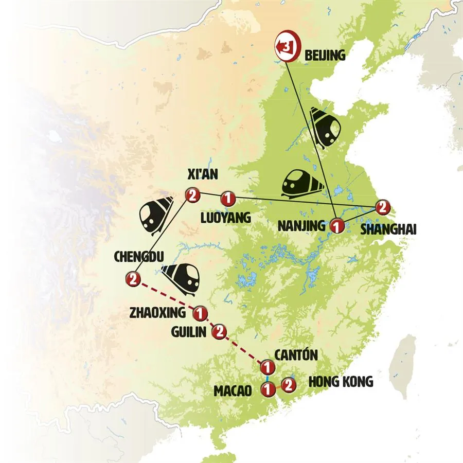Triangulo Dorado y Sur de China Fin Hong Kong - imagen 1